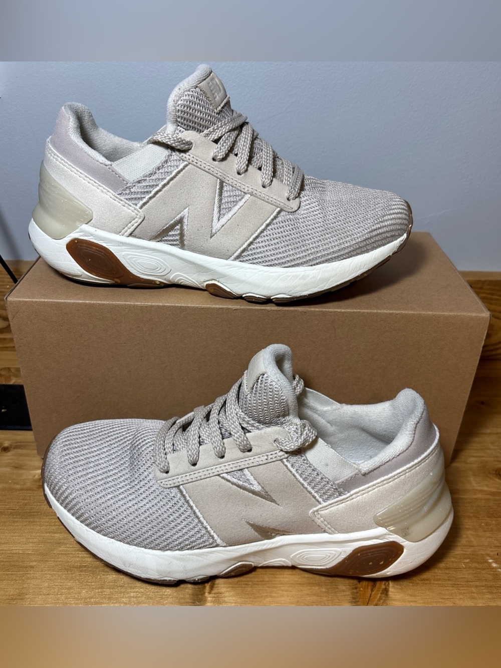 New Balance Fresh Foam X 1440 Womens Size7.5  Beige Running  Shoes W1440ET1